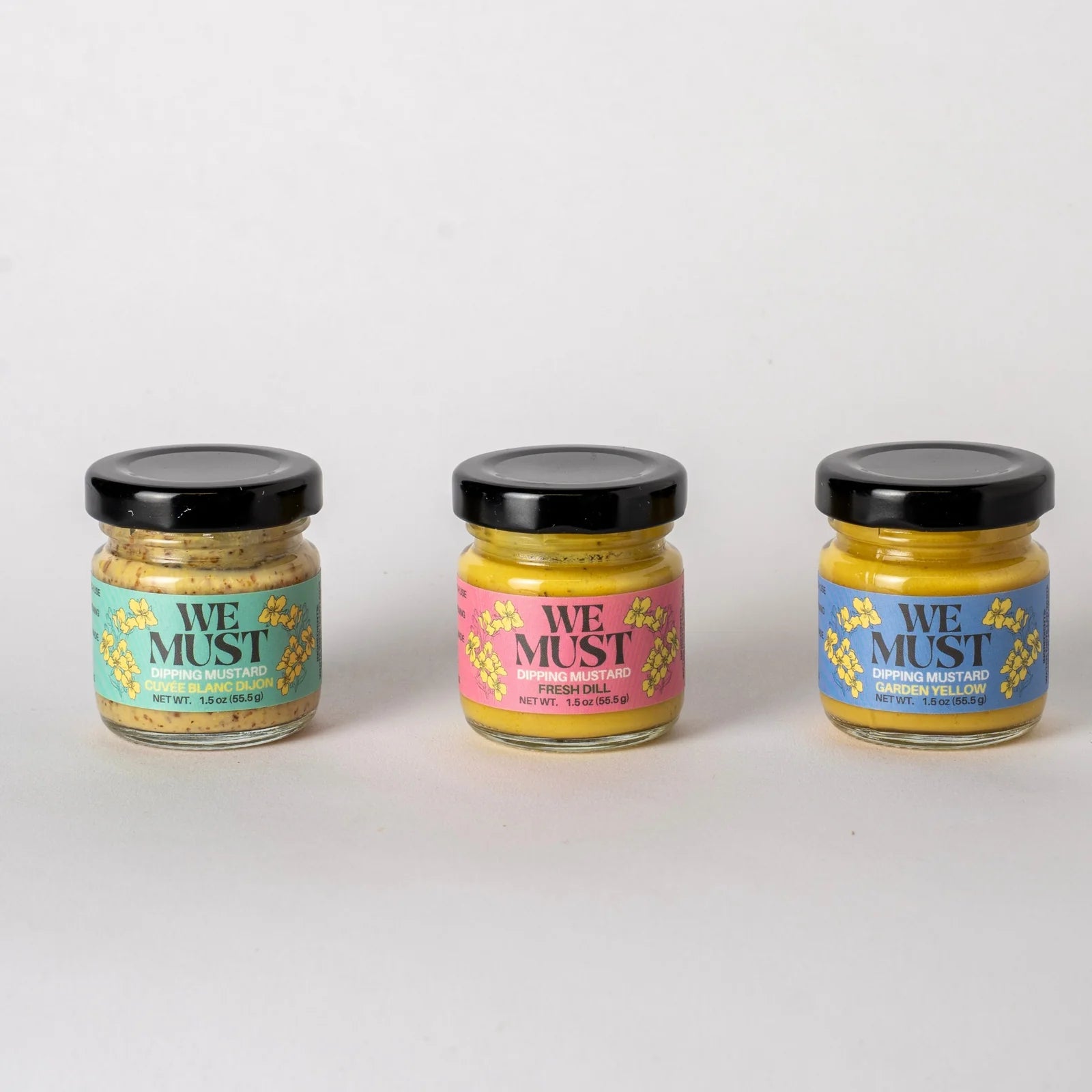 Three Jar Charcuterie Mustard Set by We Must