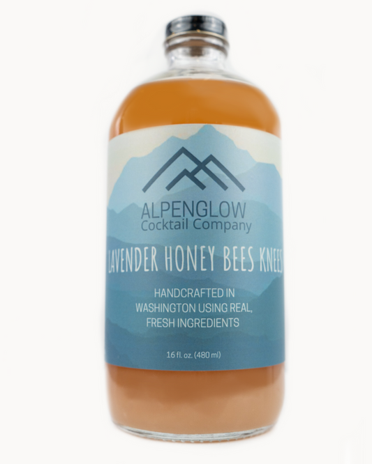 Lavender Honey Bees Knees Mixer by Alpenglow Cocktail Company