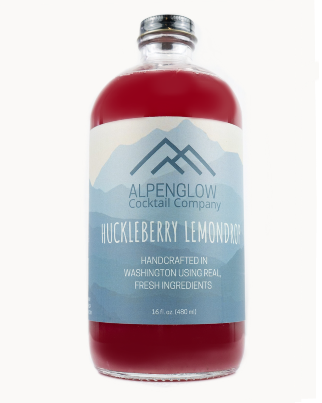 Huckleberry Lemondrop Mixer by Alpenglow Cocktail Company