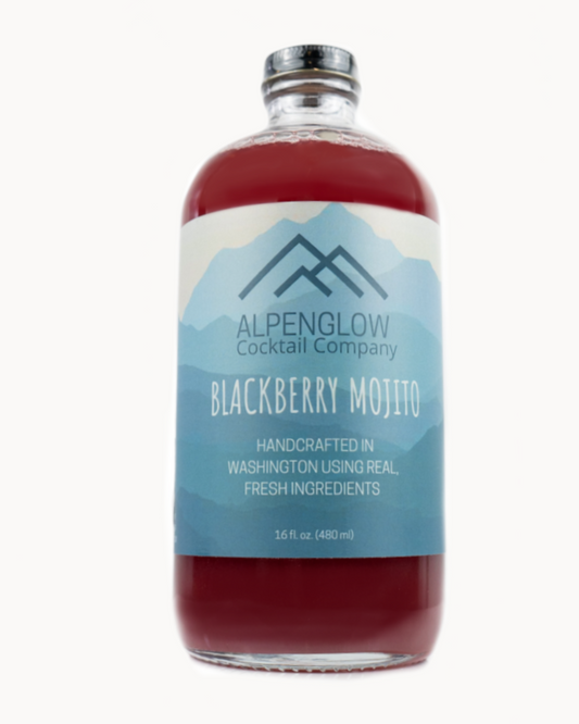 Blackberry Mojito Mixer by Alpenglow Cocktail Company