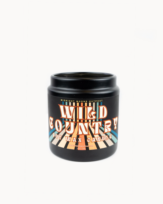 Wild Country 9oz Soy Candle by Midnight Moons Outpost