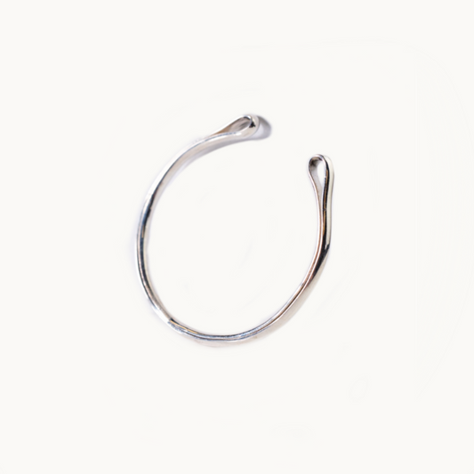 Small Cotter Pin Cuff, SS by Betsy Lehndorff