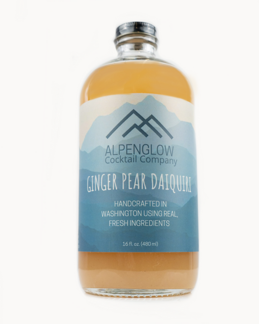 Ginger Pear Daiquiri Mix by Alpenglow Cocktail Company