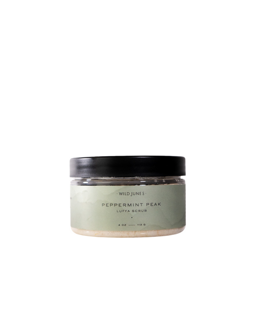 Peppermint Peak Luffa Scrub by Wild June Co.