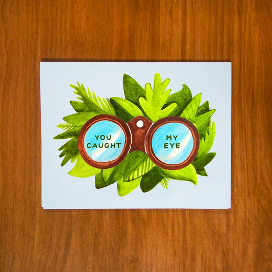 Binoculars Card by Pretty Bird Paper Co.