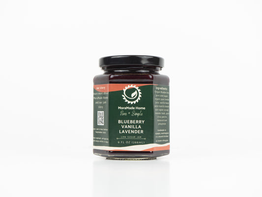 Blueberry Vanilla Lavender Jam by MoraMade Home