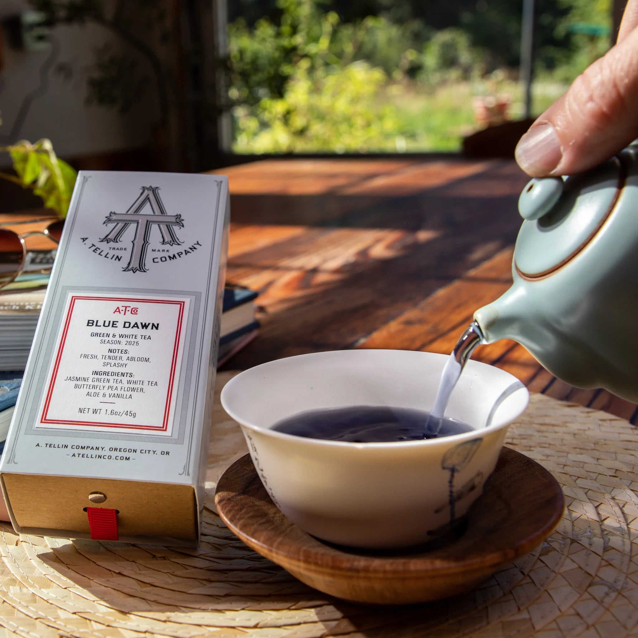 Blue Dawn Tea by A. Tellin Company