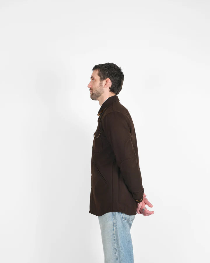Crissman Overshirt - Brown by Dehen 1920