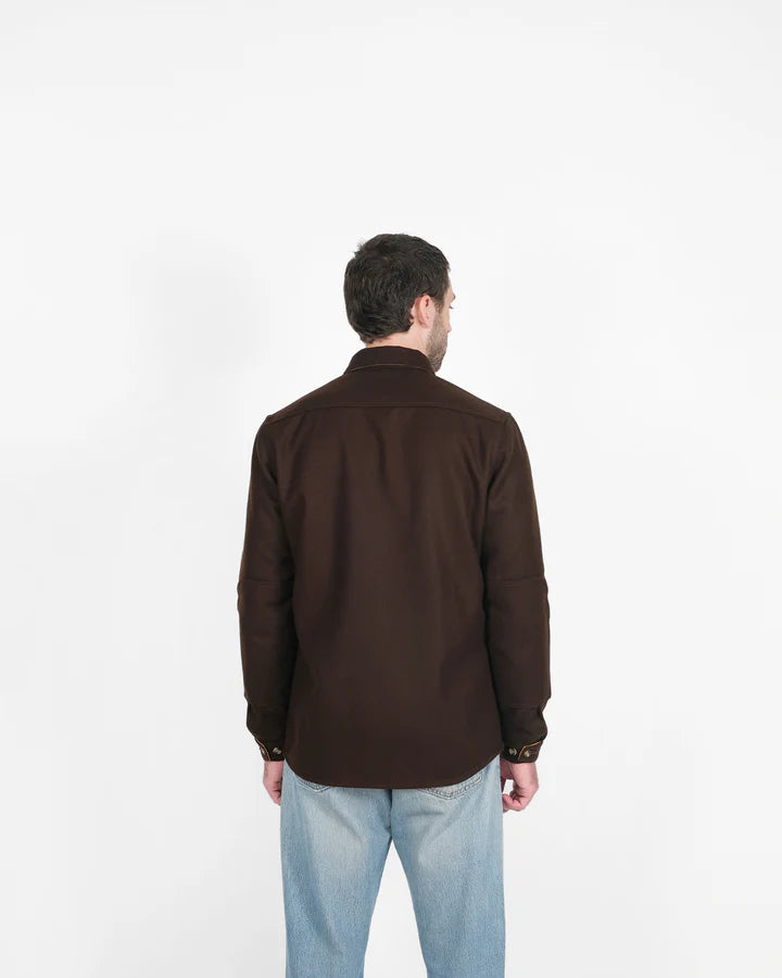 Crissman Overshirt - Brown by Dehen 1920