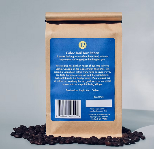12oz Bag Cabot Trail by Touring Coffee
