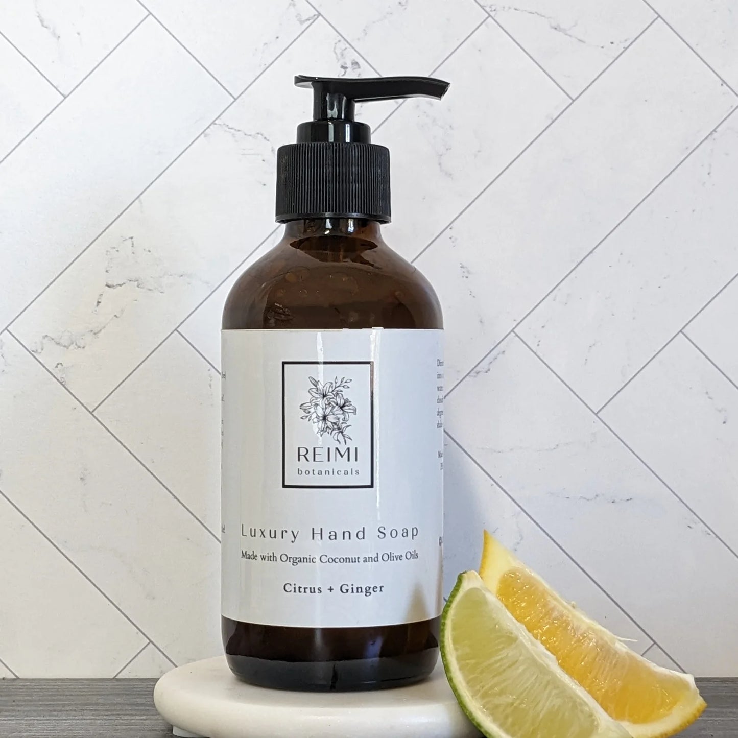 Citrus + Ginger Liquid Castile Soap by Reimi Botanicals