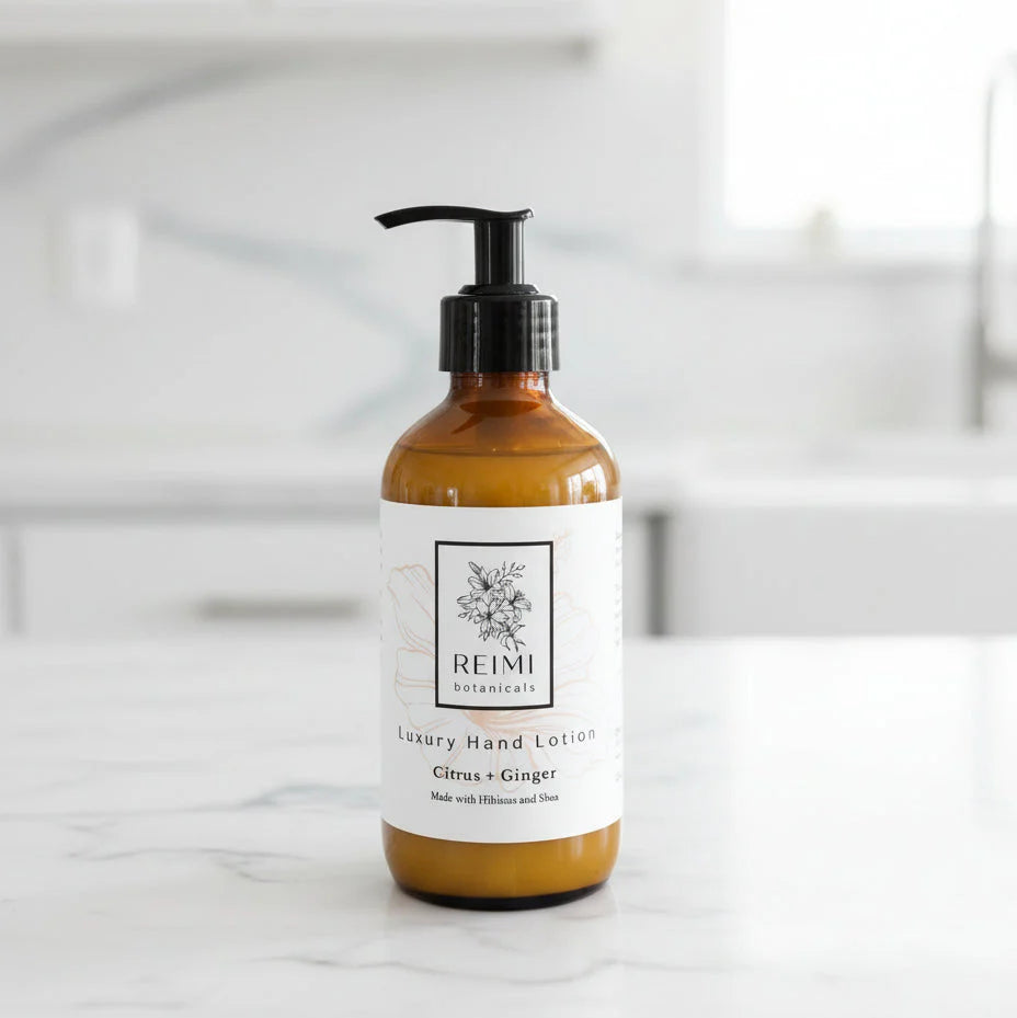 Citrus + Ginger Hand Lotion by Reimi Botanicals