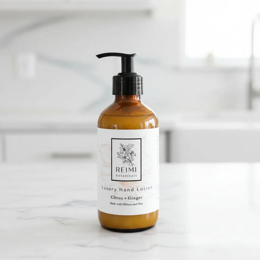Citrus + Ginger Hand Lotion by Reimi Botanicals