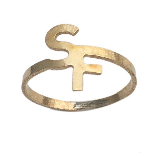 SF City Ring Brass by Vittrock