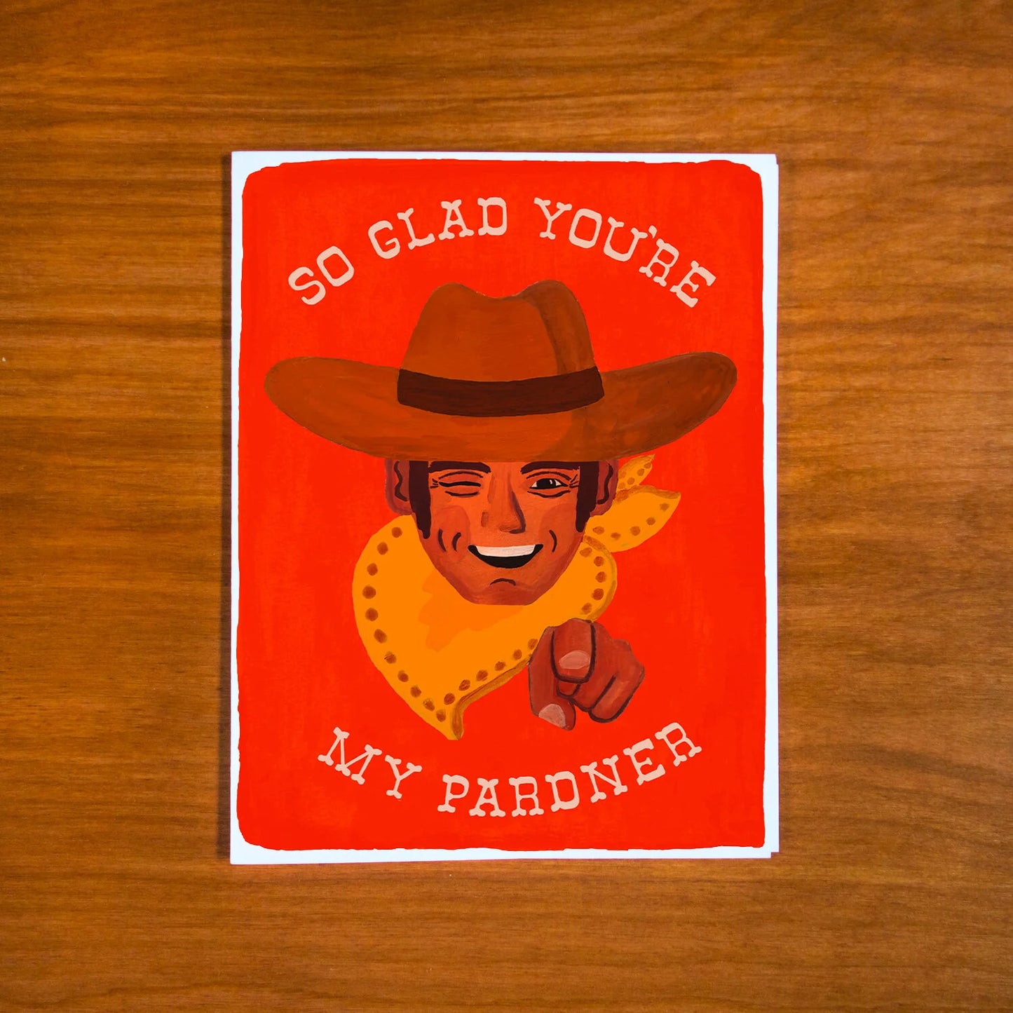 Cowboy Pardner Card by Pretty Bird Paper Co.