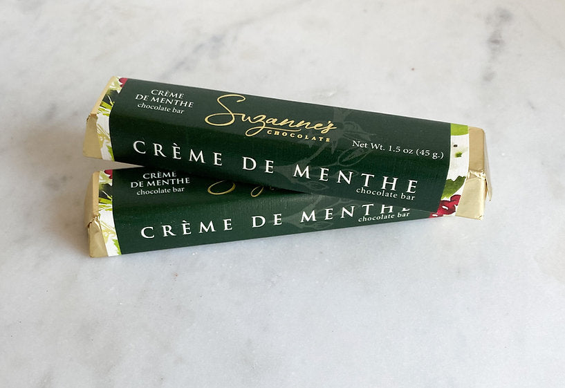 Creme de Menthe Chocolate Bar by Suzanne's Chocolate