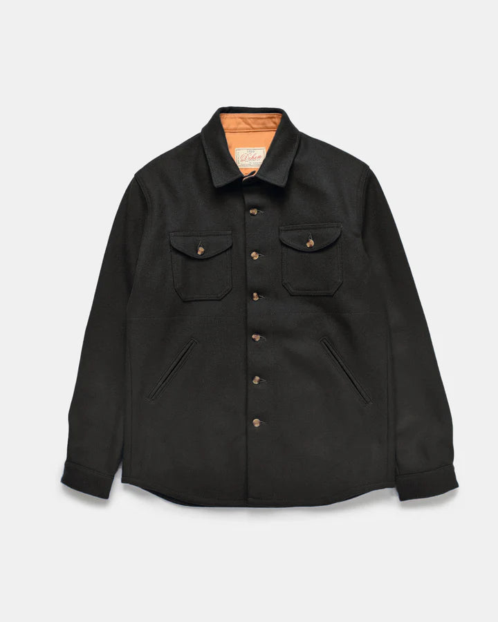 Crissman Overshirt - Black by Dehen 1920