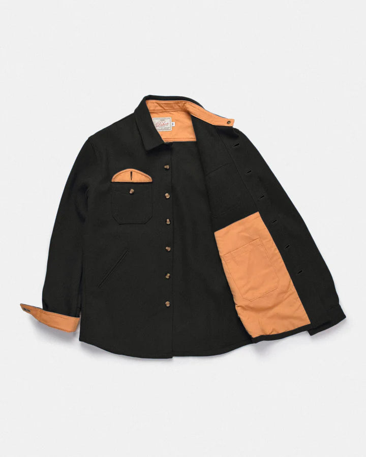 Crissman Overshirt - Black by Dehen 1920