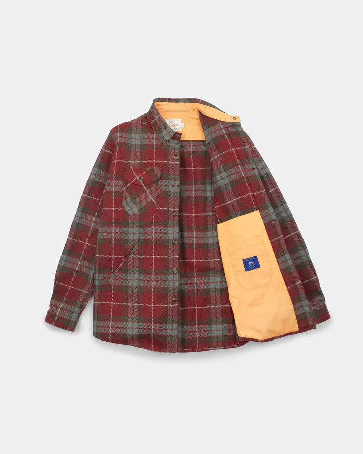 Crissman Overshirt - Red Fraser Plaid by Dehen 1920