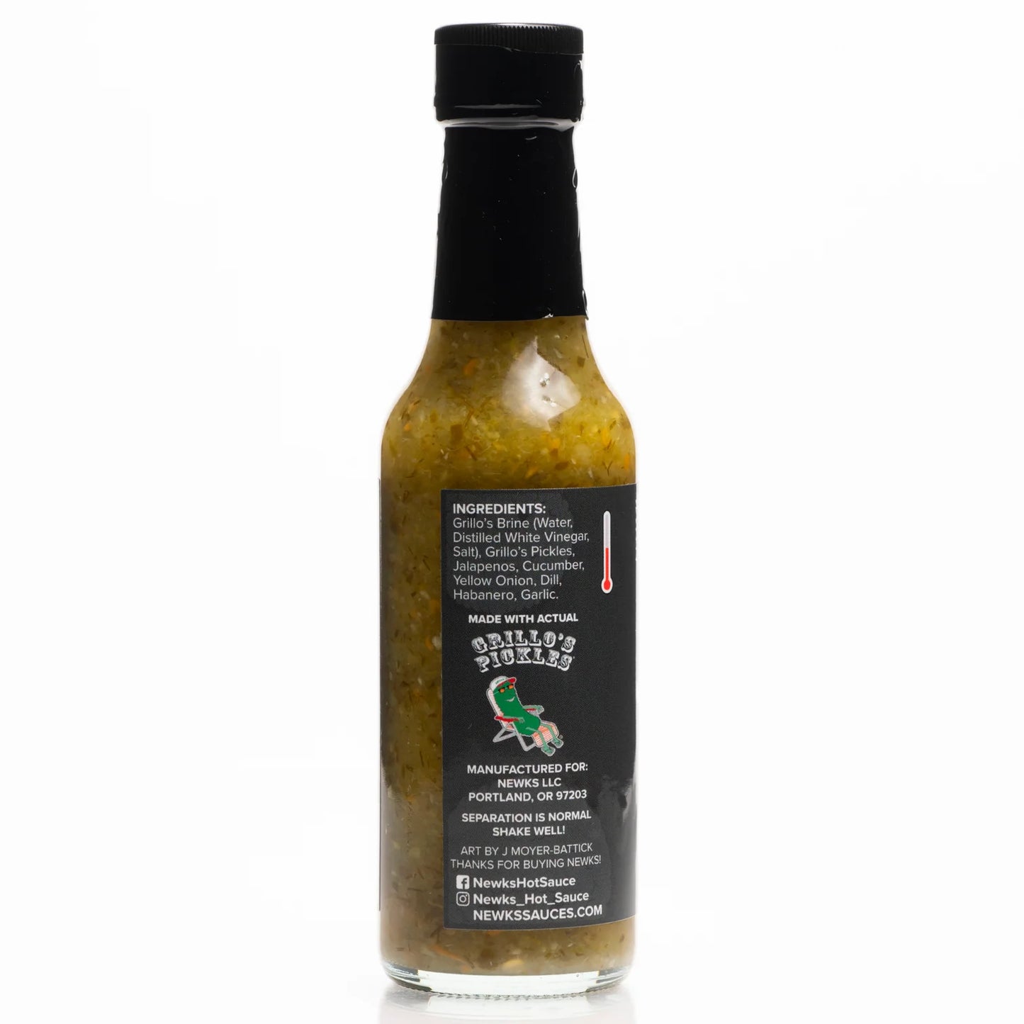 Grillos Pickles Hot Sauce by NEWKS
