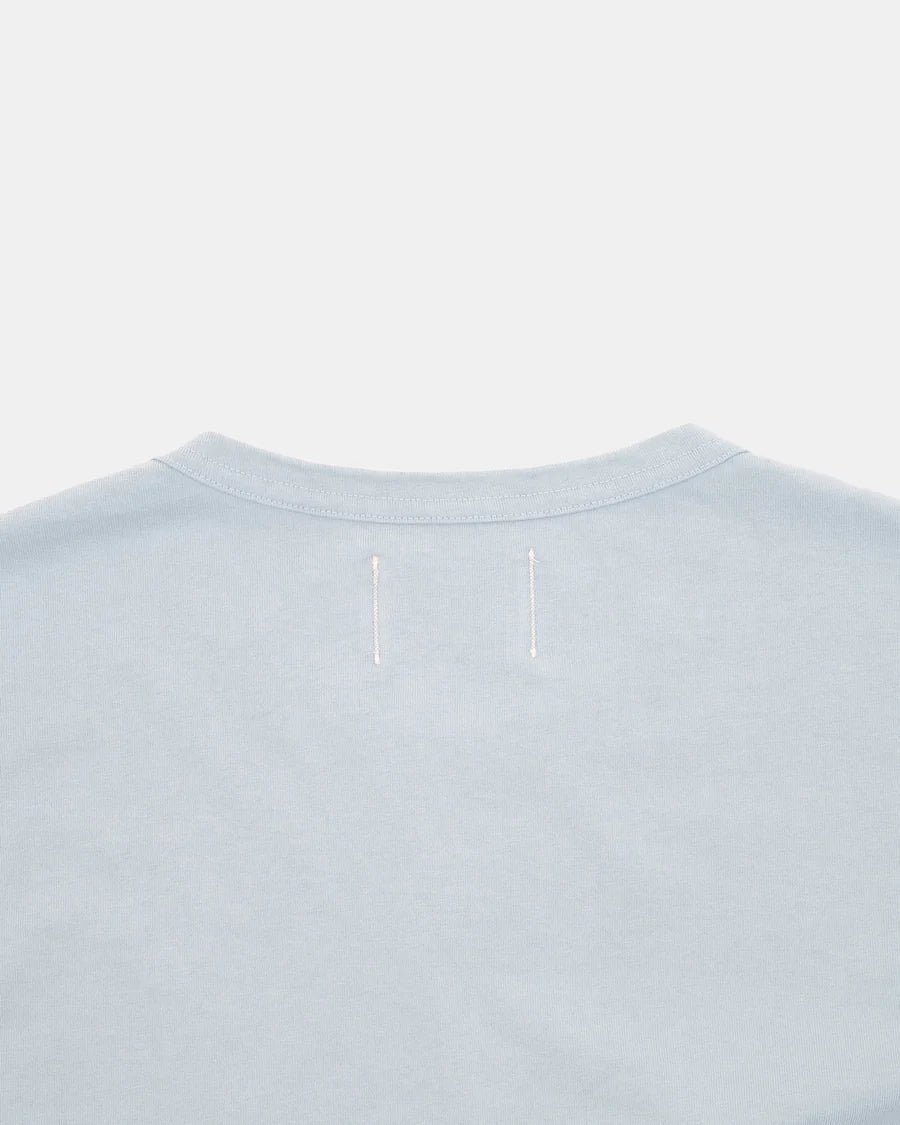 Single Pocket Tee - Sky Blue by Dehen 1920
