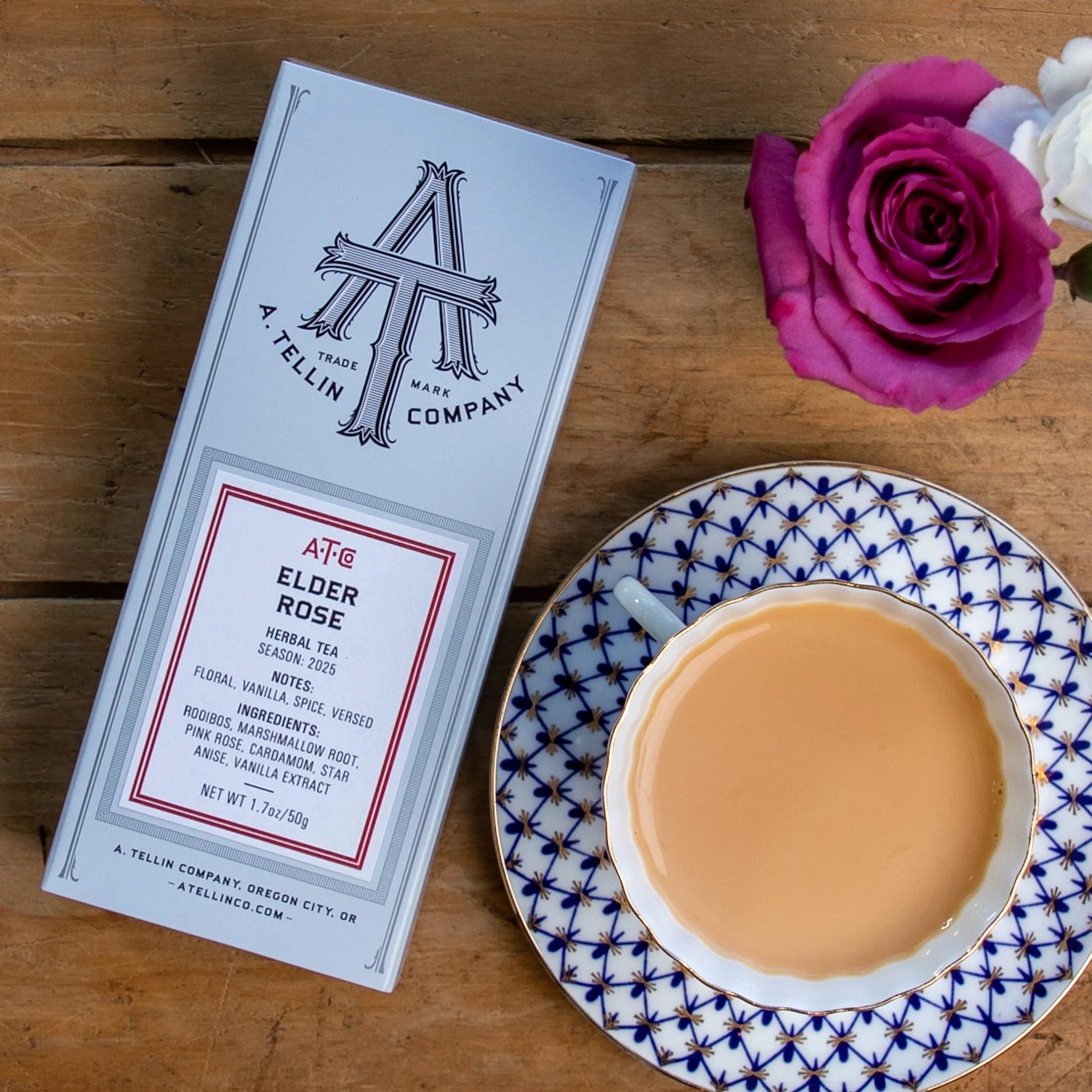 Elder Rose Tea by A. Tellin Company