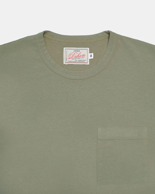 Single Pocket Tee - Fatigue by Dehen 1920