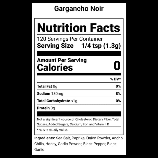 Gargancho Noir Spice Blend by Red Mortar