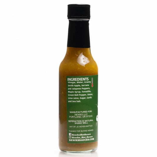 Groovy Green Hot Sauce by NEWKS