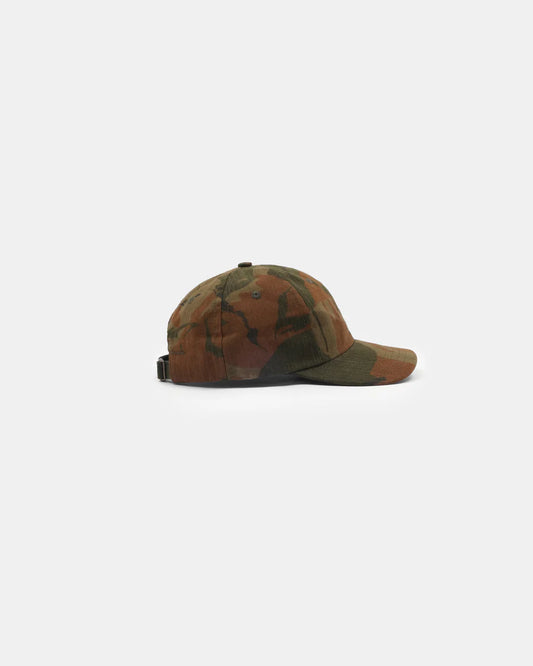 Baseball Hat - Ginger Camo Dry Wax Cotton by Dehen 1920