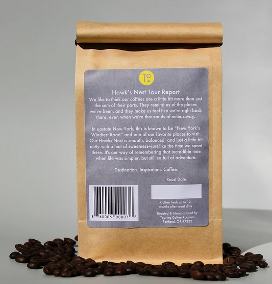 12oz Bag Hawk's Nest by Touring Coffee