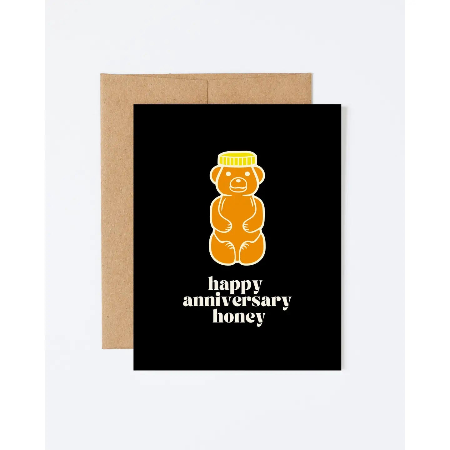 Honey Anniversary Card by Howdy Partner Paper Goods