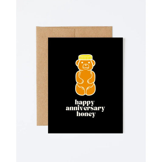 Honey Anniversary Card by Howdy Partner Paper Goods