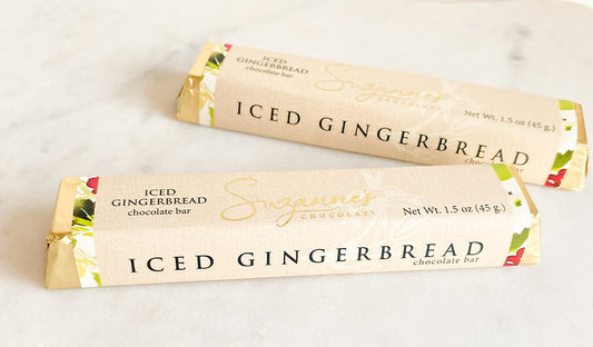 Iced Gingerbread Chocolate Bar by Suzanne's Chocolate