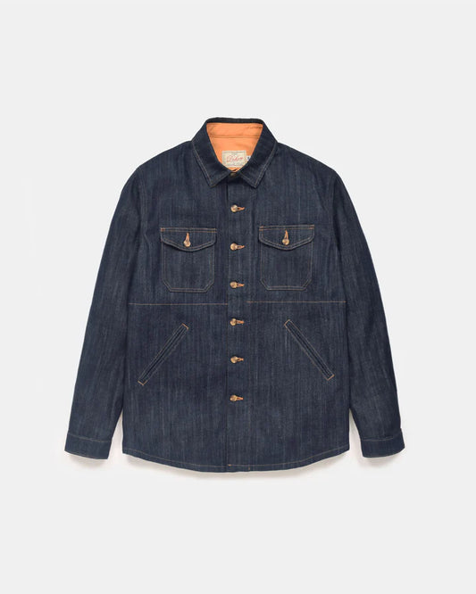Crissman Overshirt - Indigo Denim by Dehen 1920