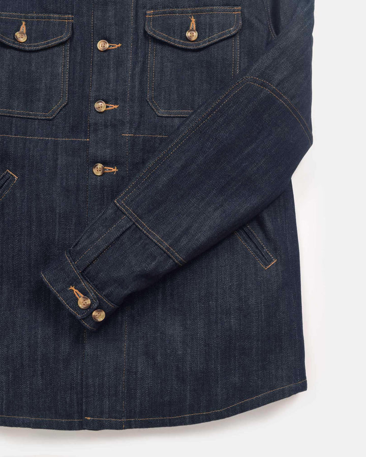 Crissman Overshirt - Indigo Denim by Dehen 1920