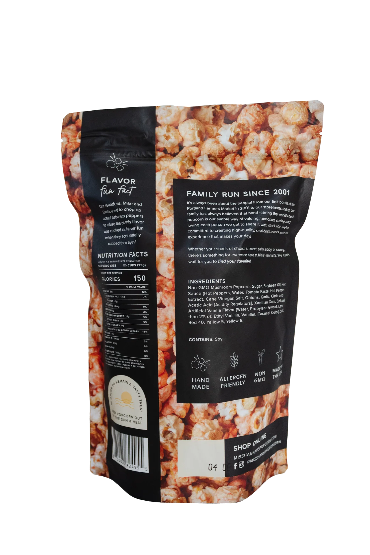 Kickin' Corn by Miss Hannah's Gourmet Popcorn