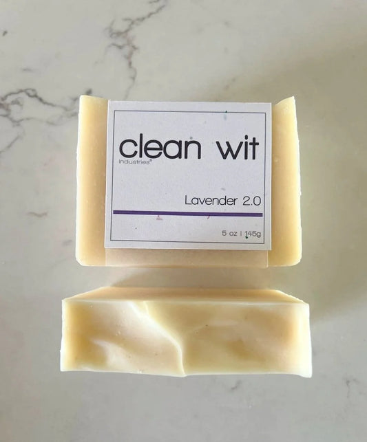 Lavender 2.0 Soap Bar by Clean Wit