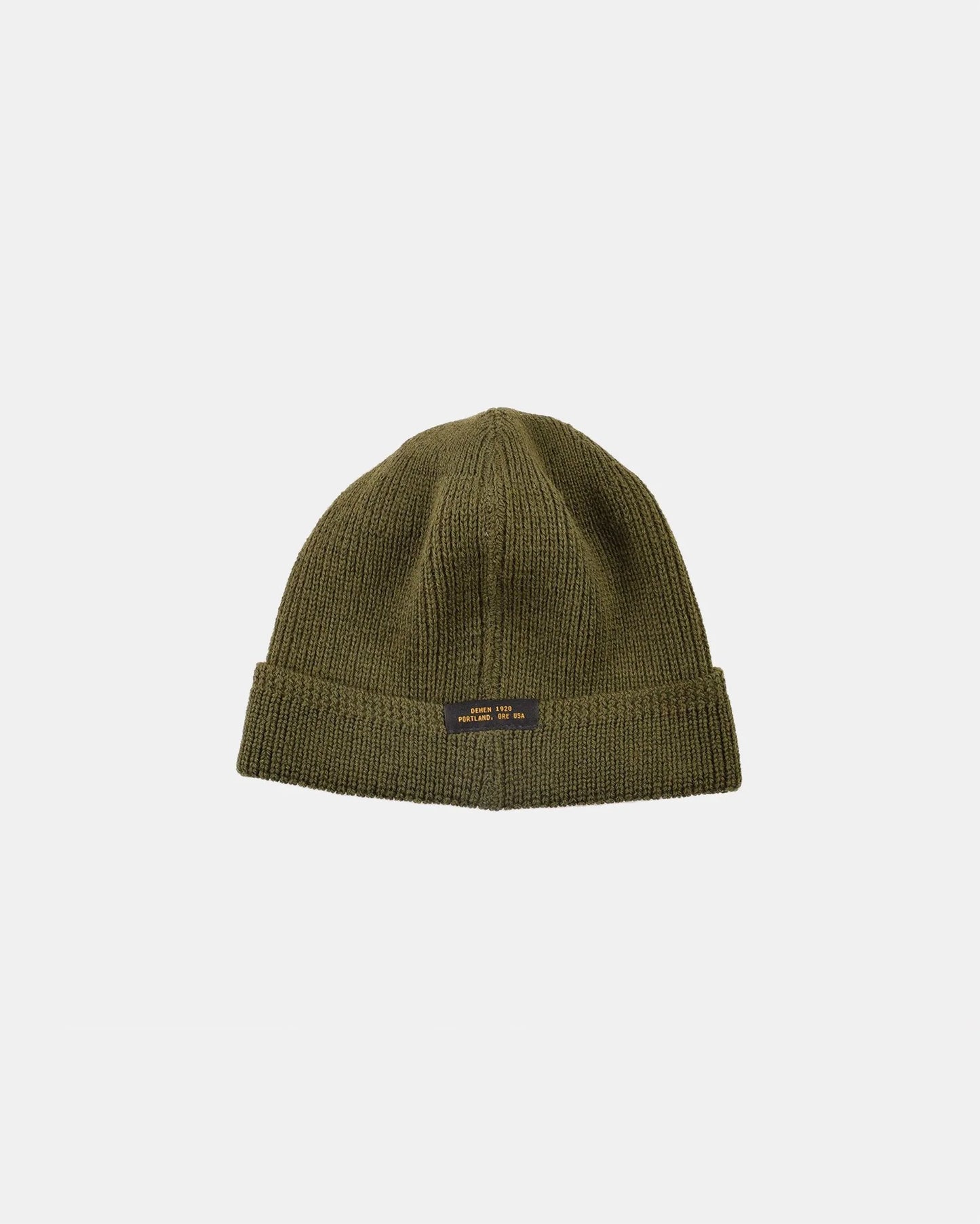Wool Knit Watch Cap - Loden by Dehen 1920