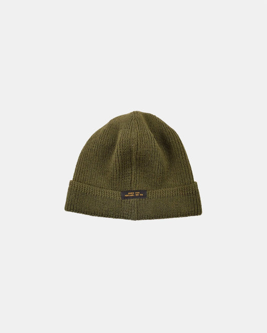 Wool Knit Watch Cap - Loden by Dehen 1920
