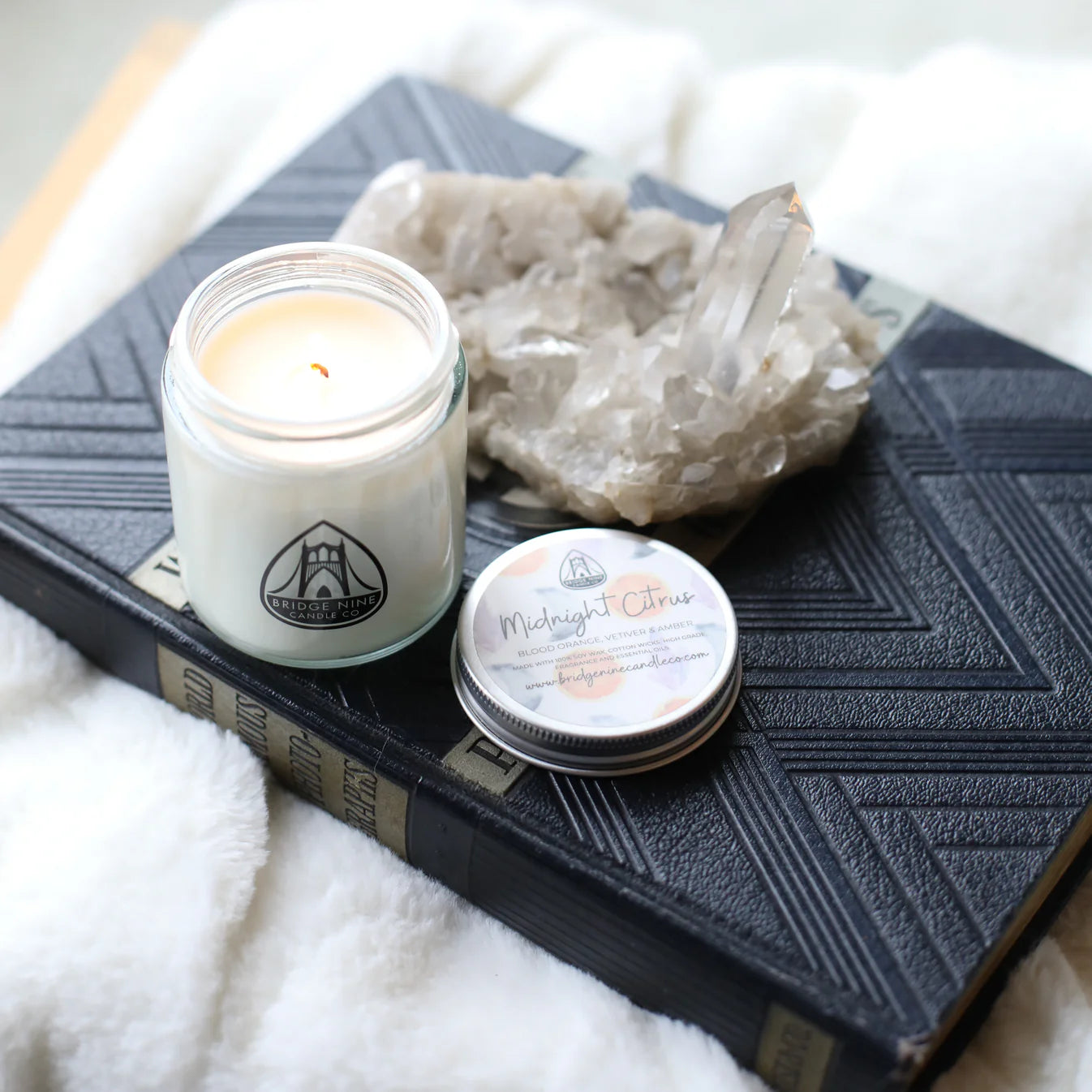 Small Jar Candle by Bridge Nine Candle Co.