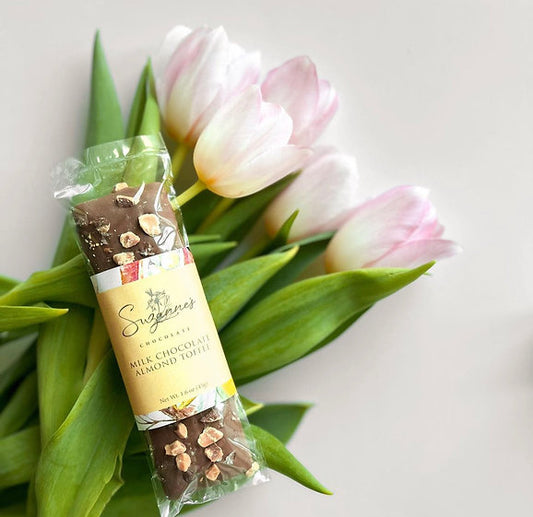 Milk Chocolate Almond Toffee by Suzanne's Chocolates