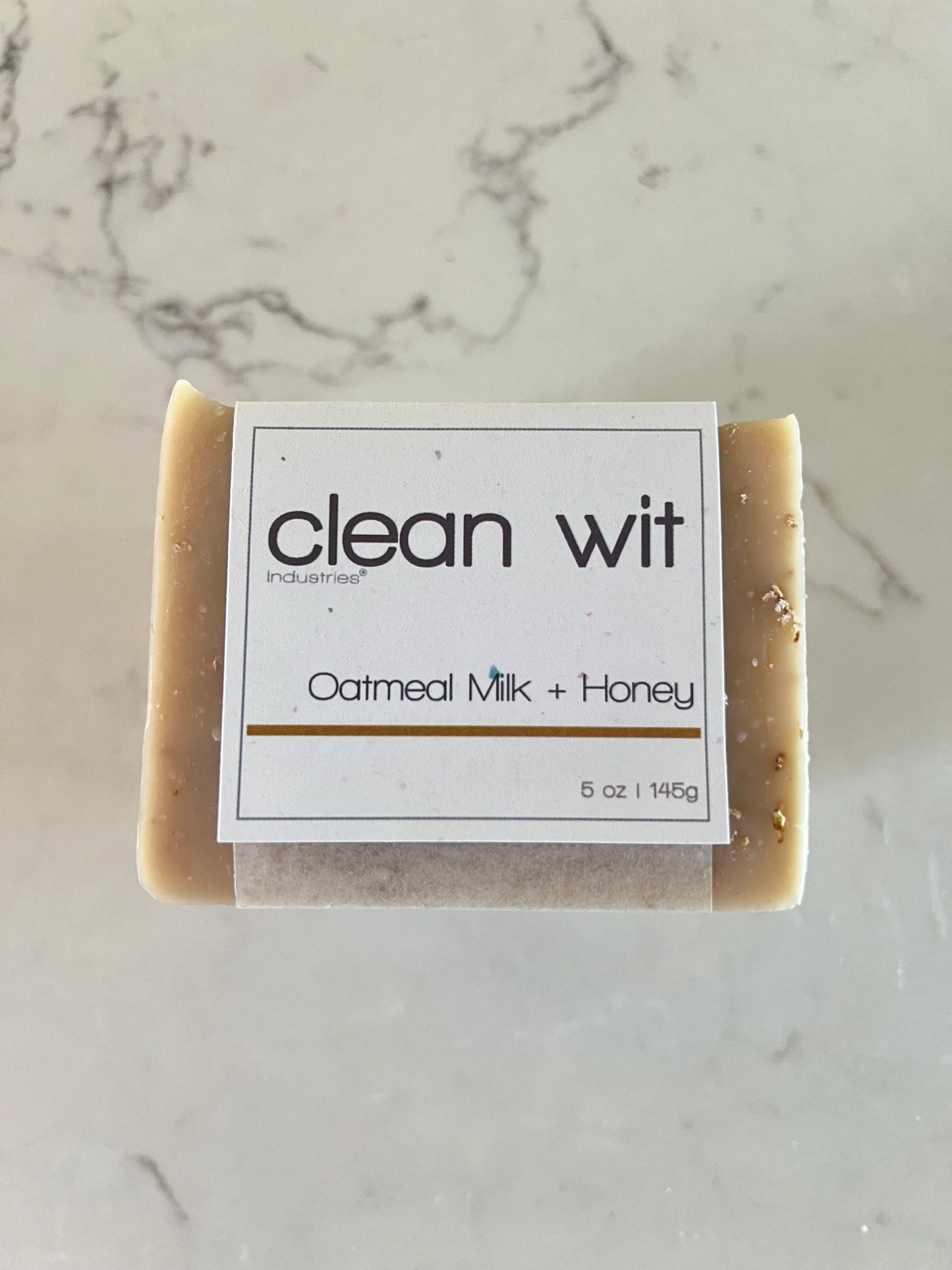 Oatmeal Milk + Honey Soap Bar by Clean Wit