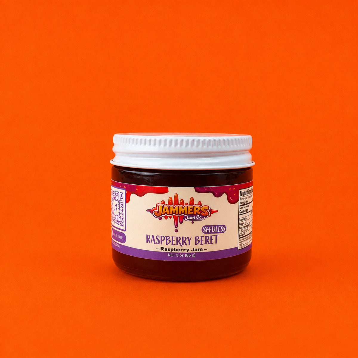 3oz Raspberry Beret by Jammers Jam Co.