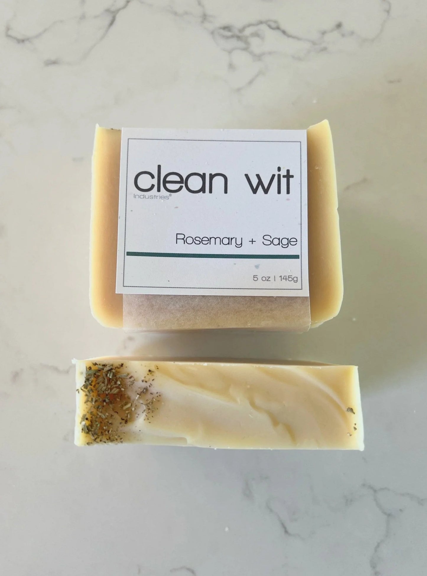 Rosemary + Sage Soap Bar by Clean Wit