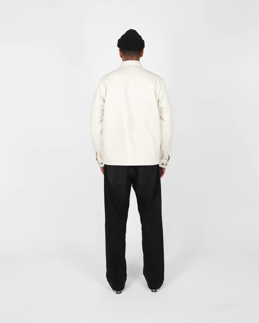Selvedge Overshirt - Natural Selvedge Bull Denim by Dehen 1920