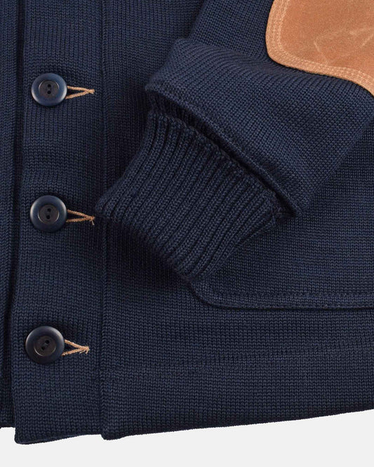 Shawl Sweater Coat 2.0 - Dark Navy by Dehen 1920