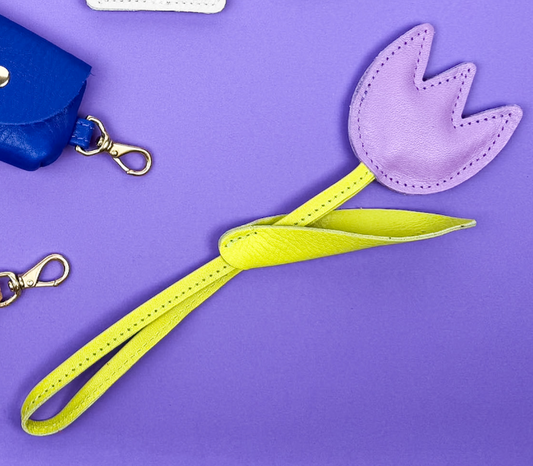 Sorbet Tulip Bag Charm by Primecut