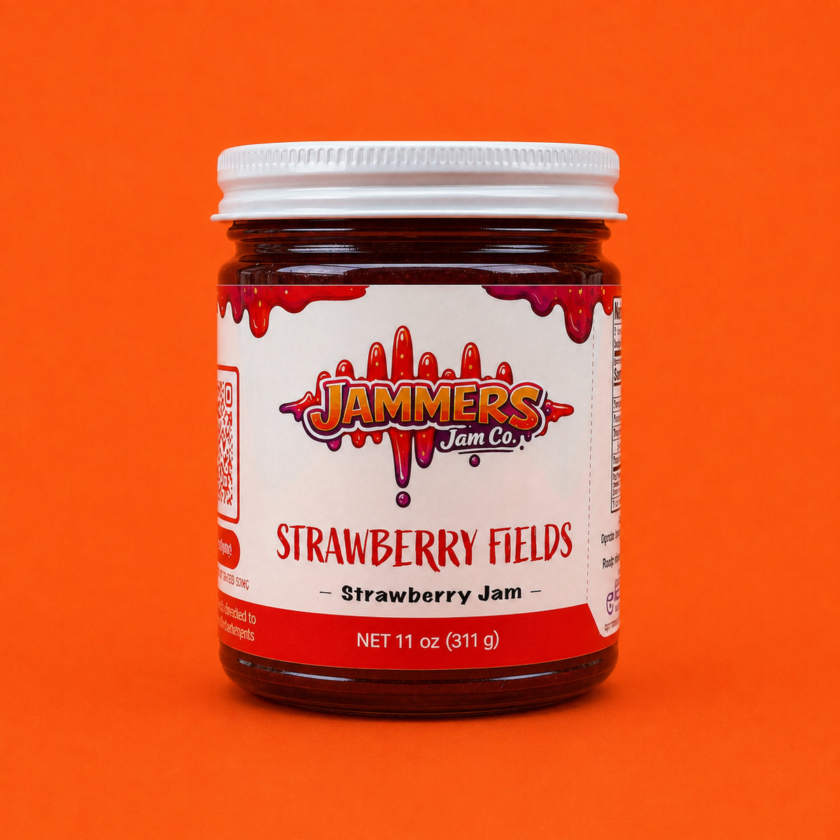 11oz Strawberry Fields by Jammers Jam Co.
