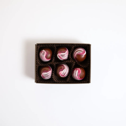 Strawberries & Cream Bonbons by Ranger Chocolate